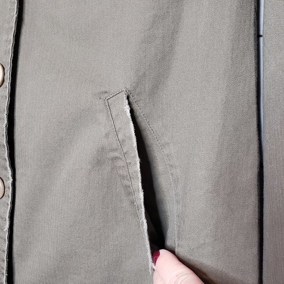 Alpinestars Olive Green Military Shirt Jacket - Picture 6 of 13